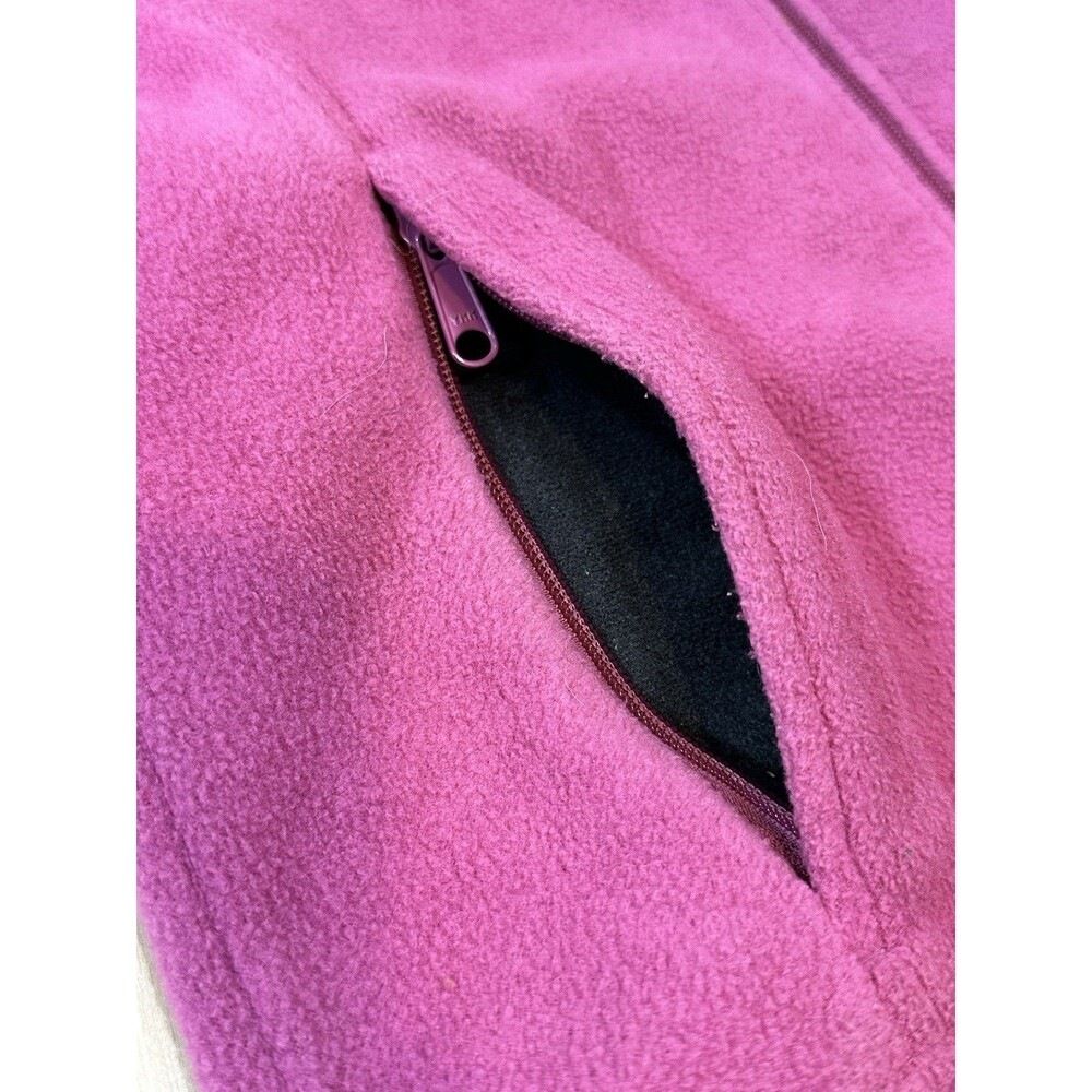 Columbia Jacket Women’s Size Medium Full Zip Sleeves With Elastic Fuchsia - Picture 9 of 12